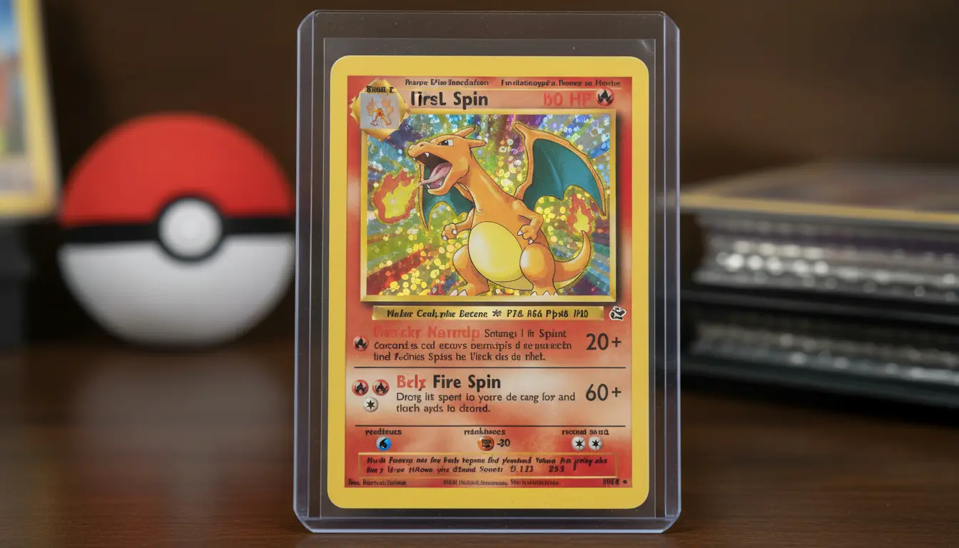 Zeldzame Charizard Pokémon kaart