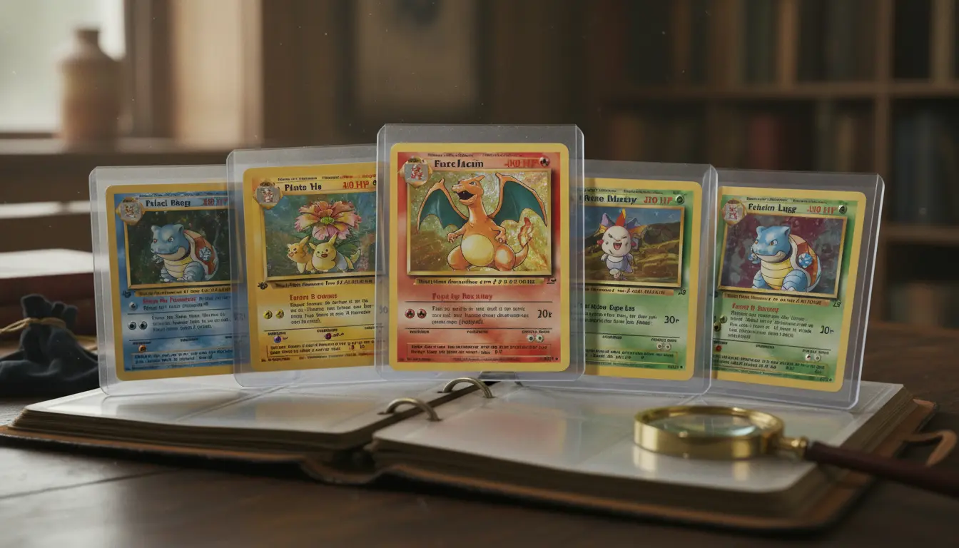 Zeldzame Pokémon kaarten 1995
