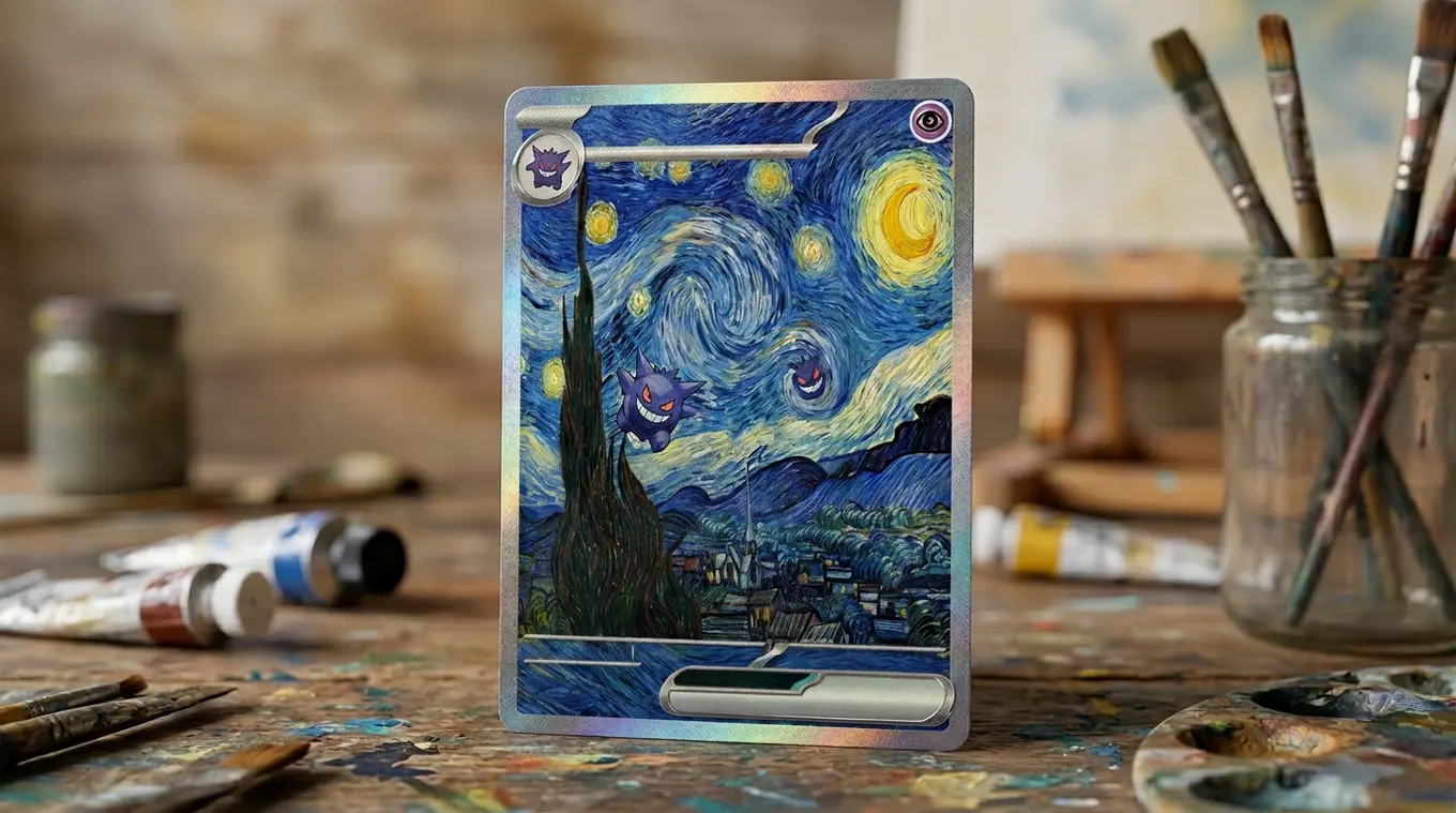 Pokémon Van Gogh Kaart