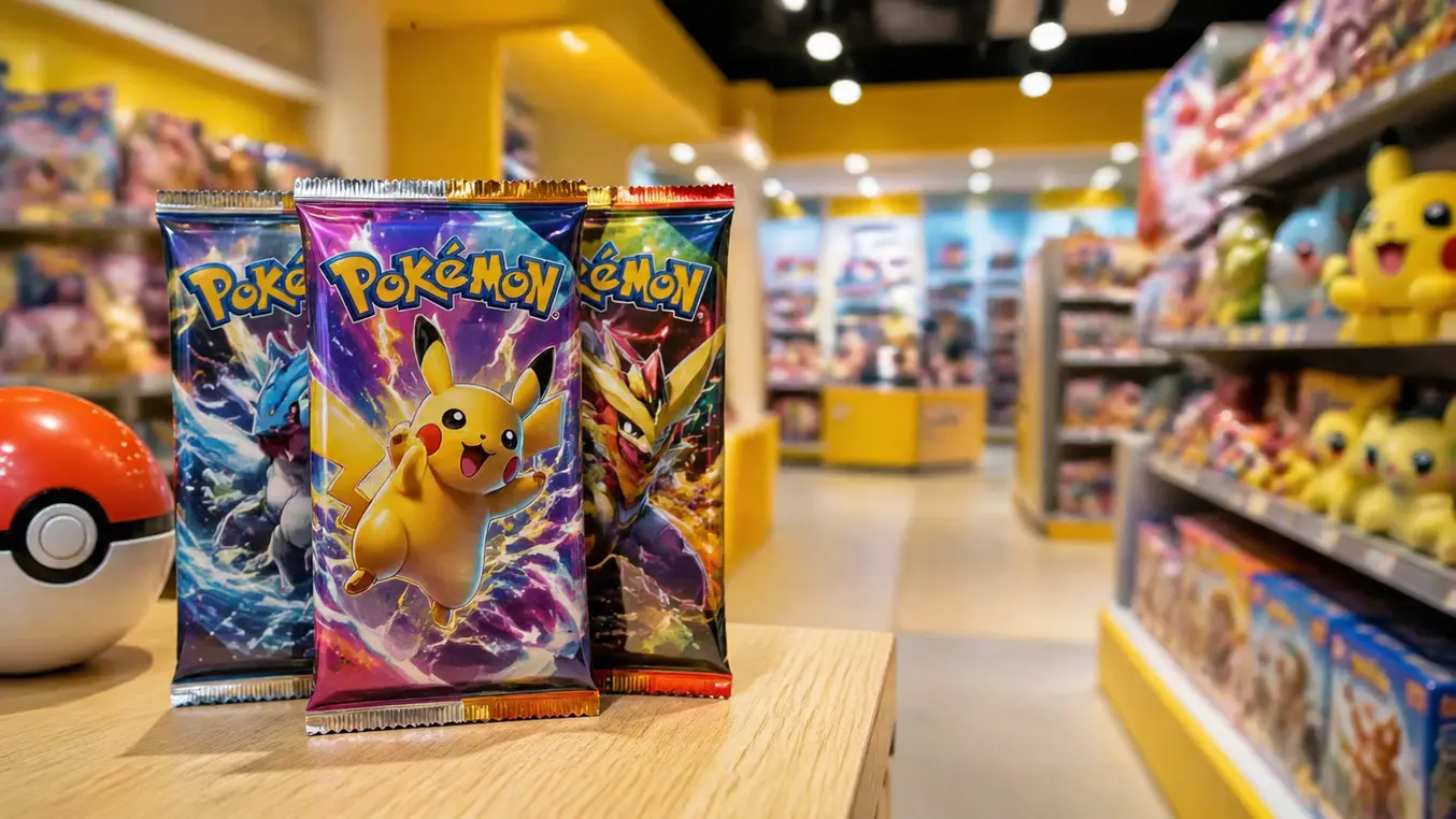 Hoeveel kost een pakje Pokémon kaarten bij de Intertoys?