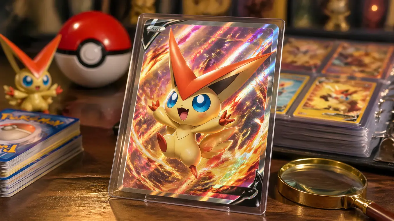 Pokémon kaarten waarde Victini V