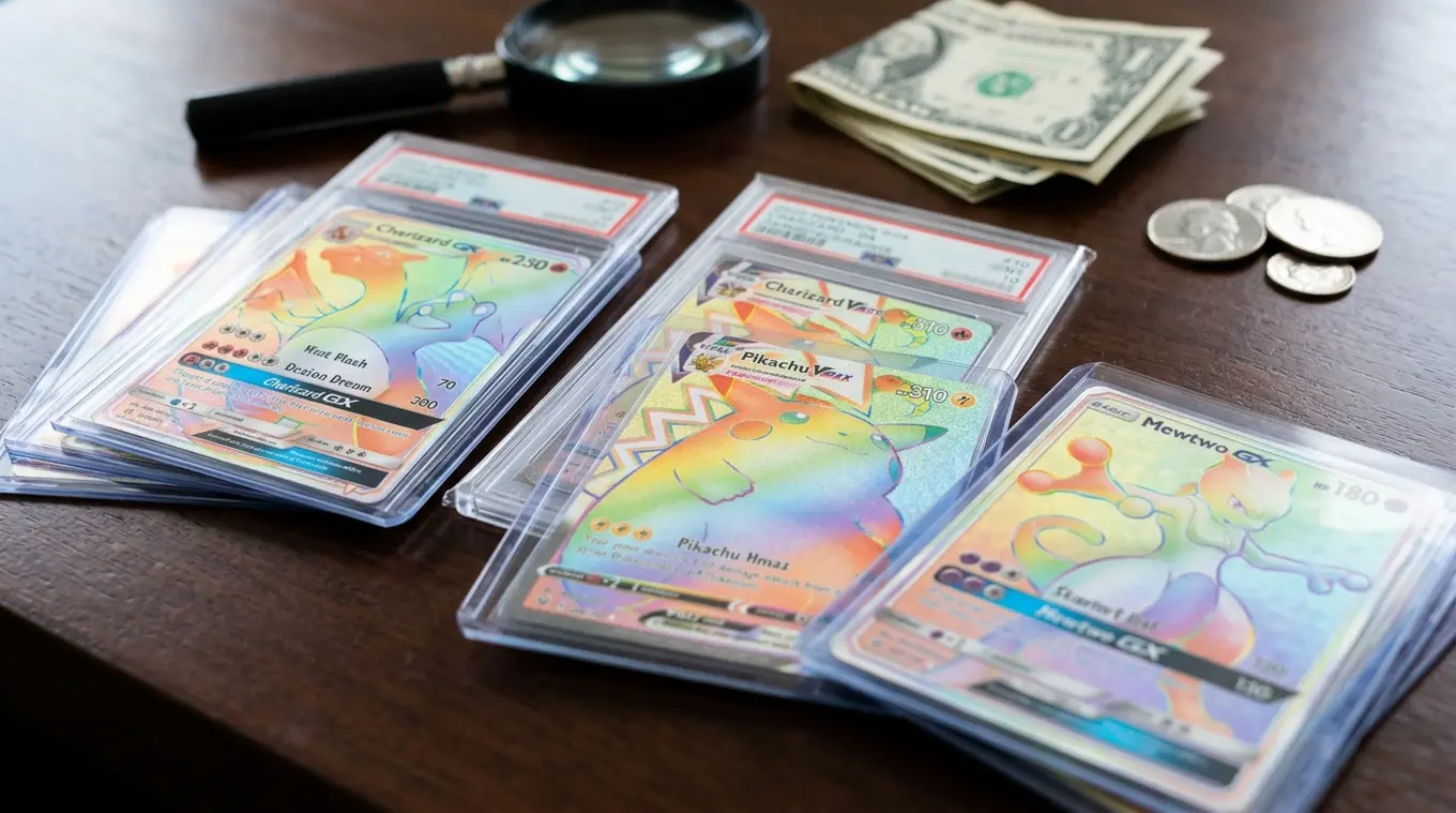 Rainbow Pokémon kaarten waarde