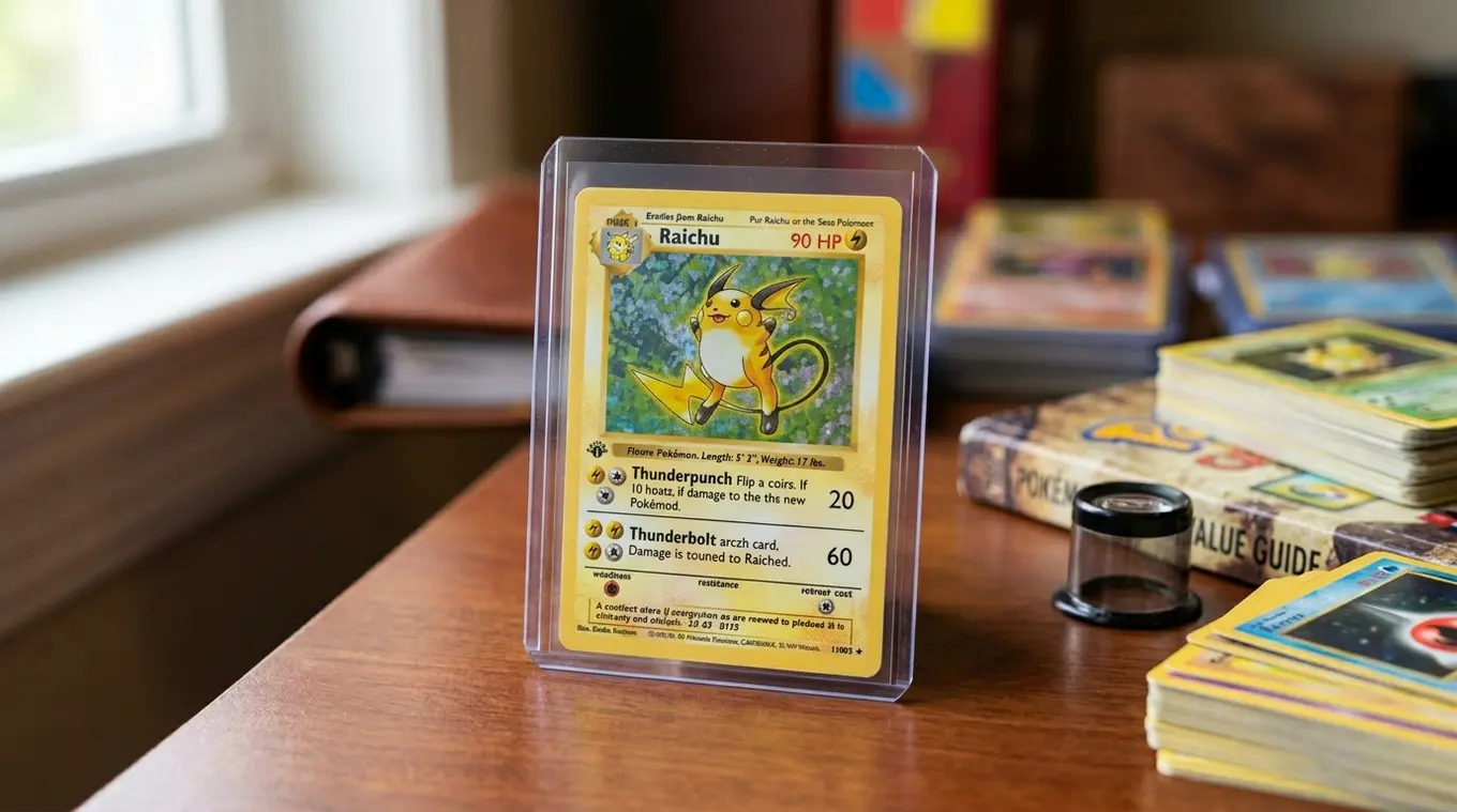 Raichu Pokémon kaart waarde