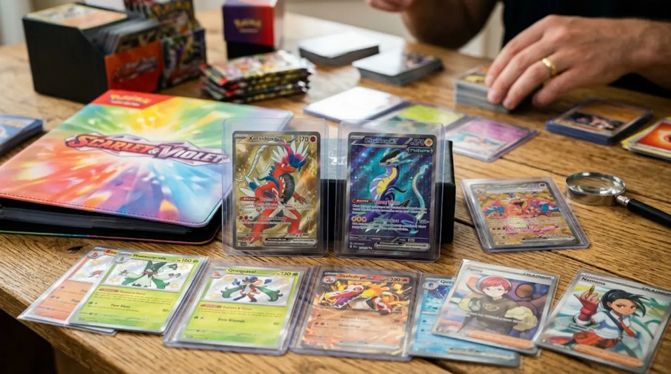 Pokémon Scarlet en Violet kaarten waarde