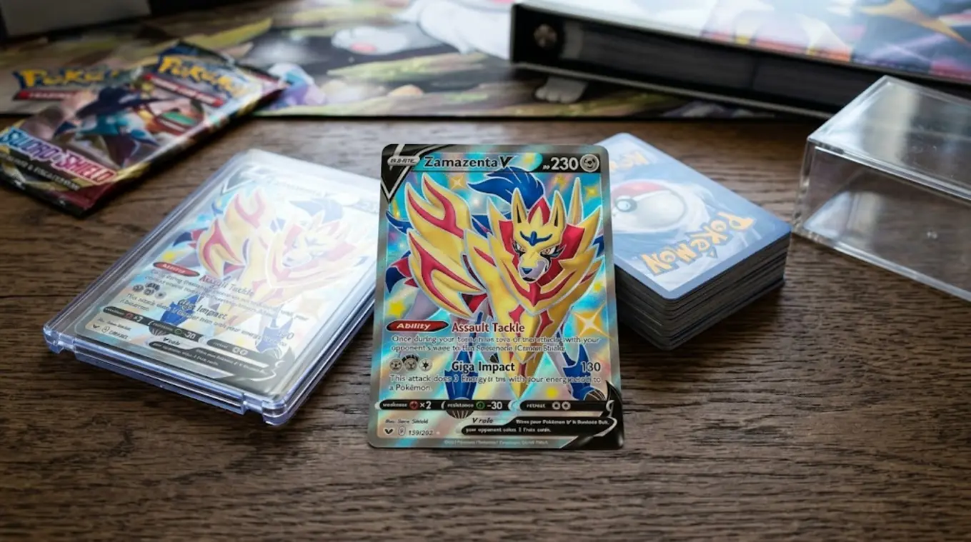 Pokémon kaarten waarde Zamazenta V