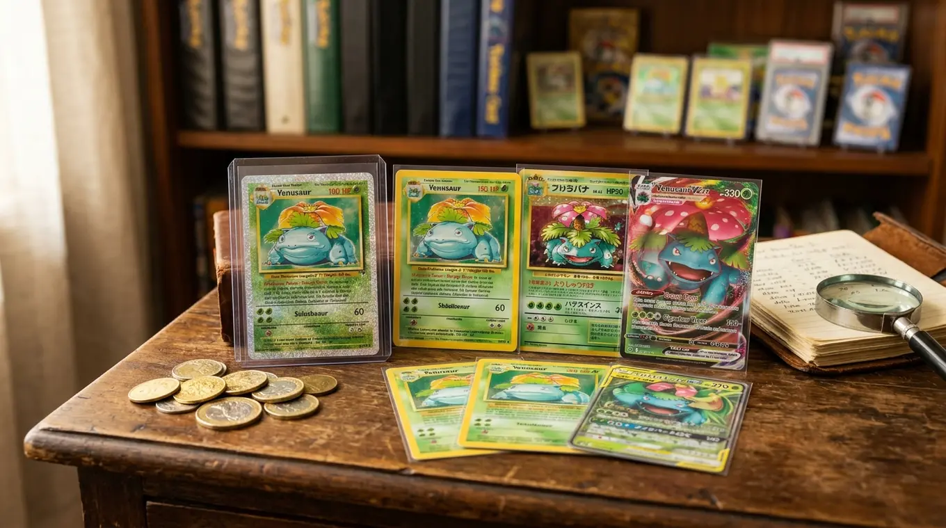 Pokémon kaarten waarde Venusaur