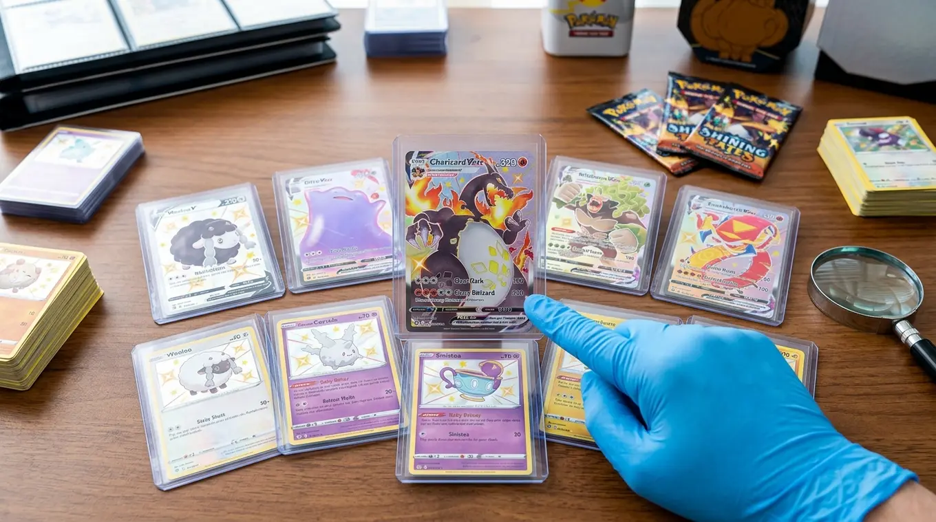 Pokémon kaarten Shining Fates waarde