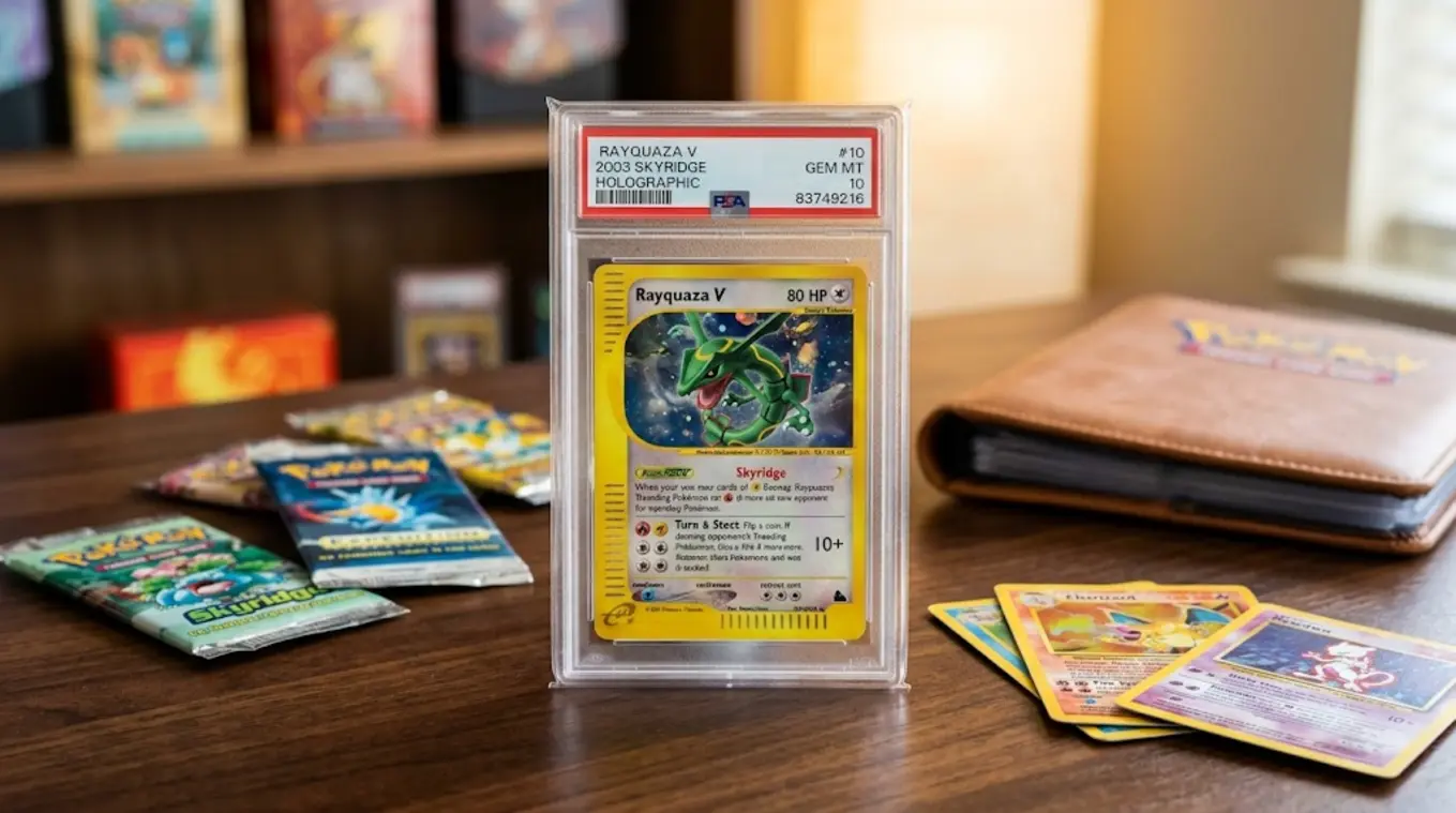 Pokémon kaart waarde Rayquaza V