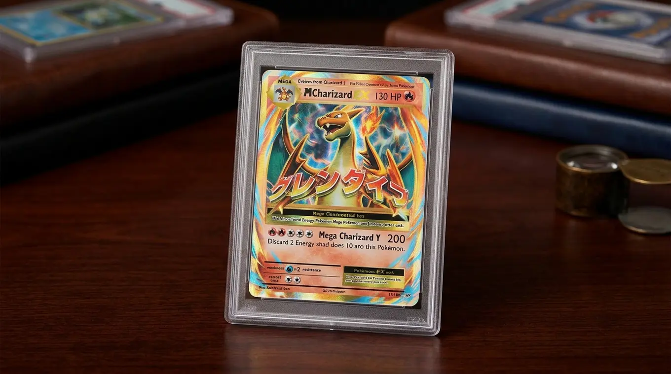 Pokémon kaart Mega Charizard EX waarde