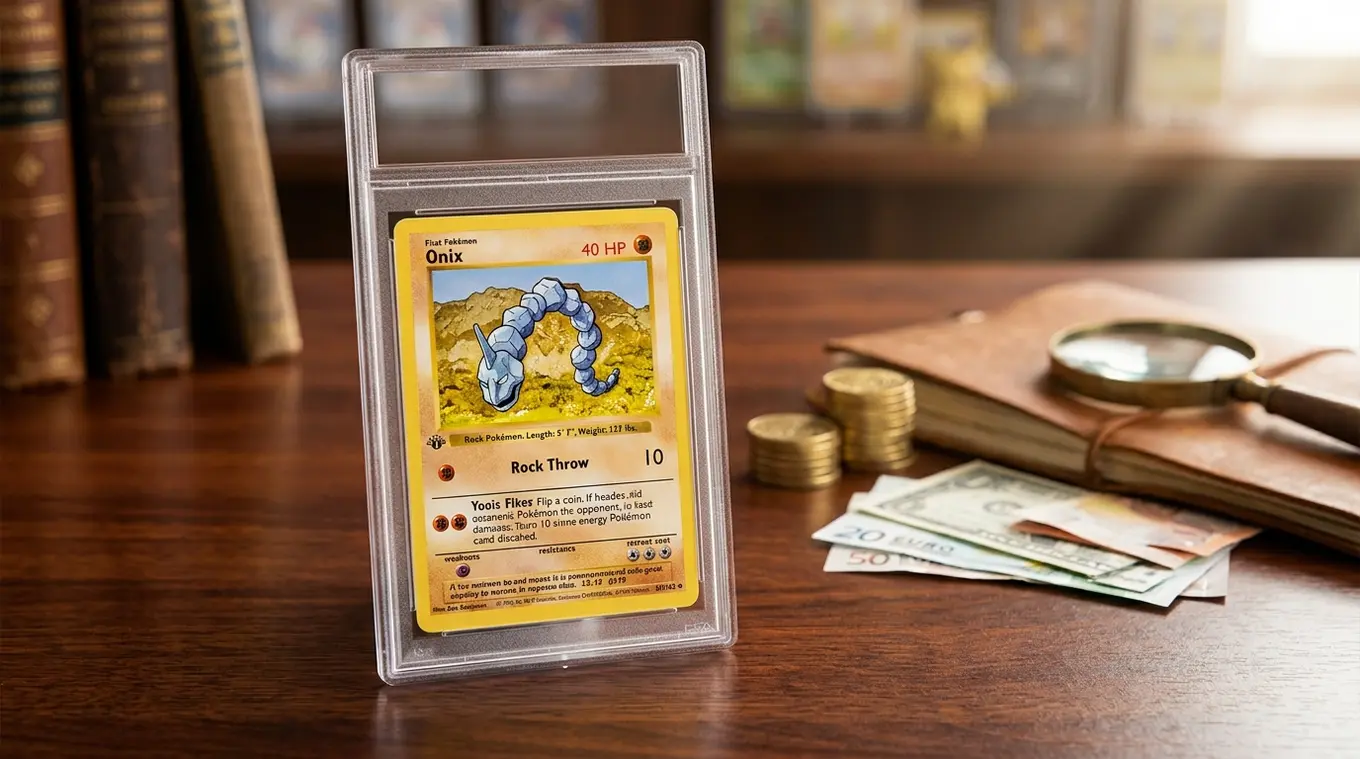 Onix Pokémon kaart waarde