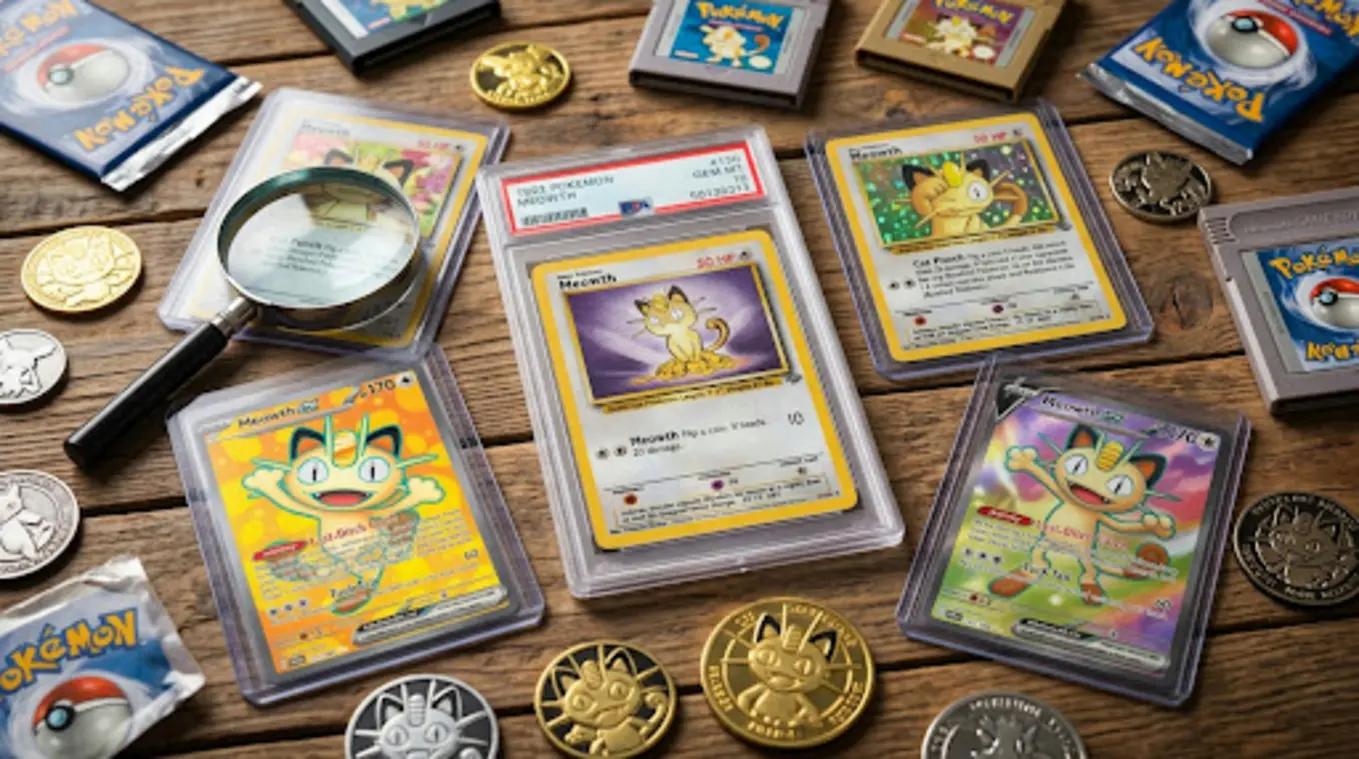 Meowth Pokémon kaart waarde