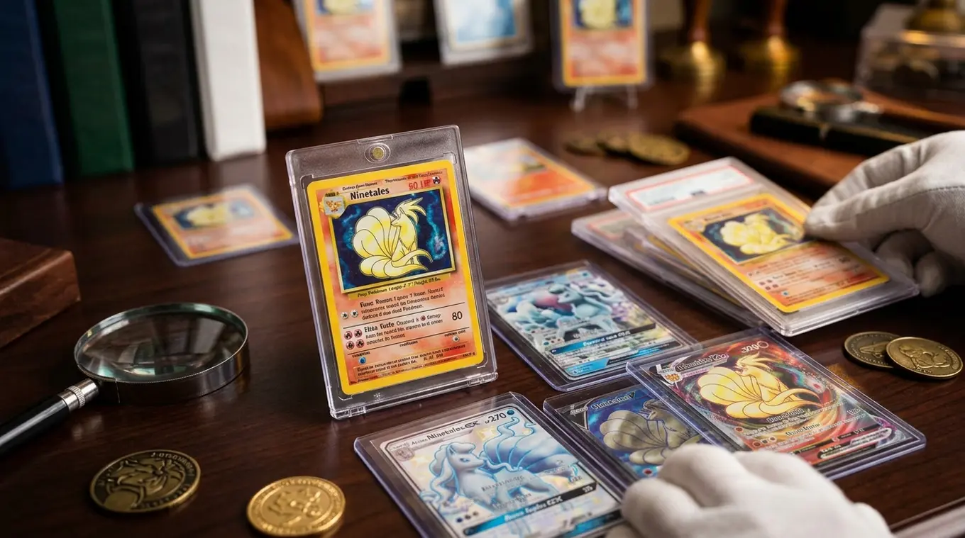 Ninetales Pokémon kaart waarde
