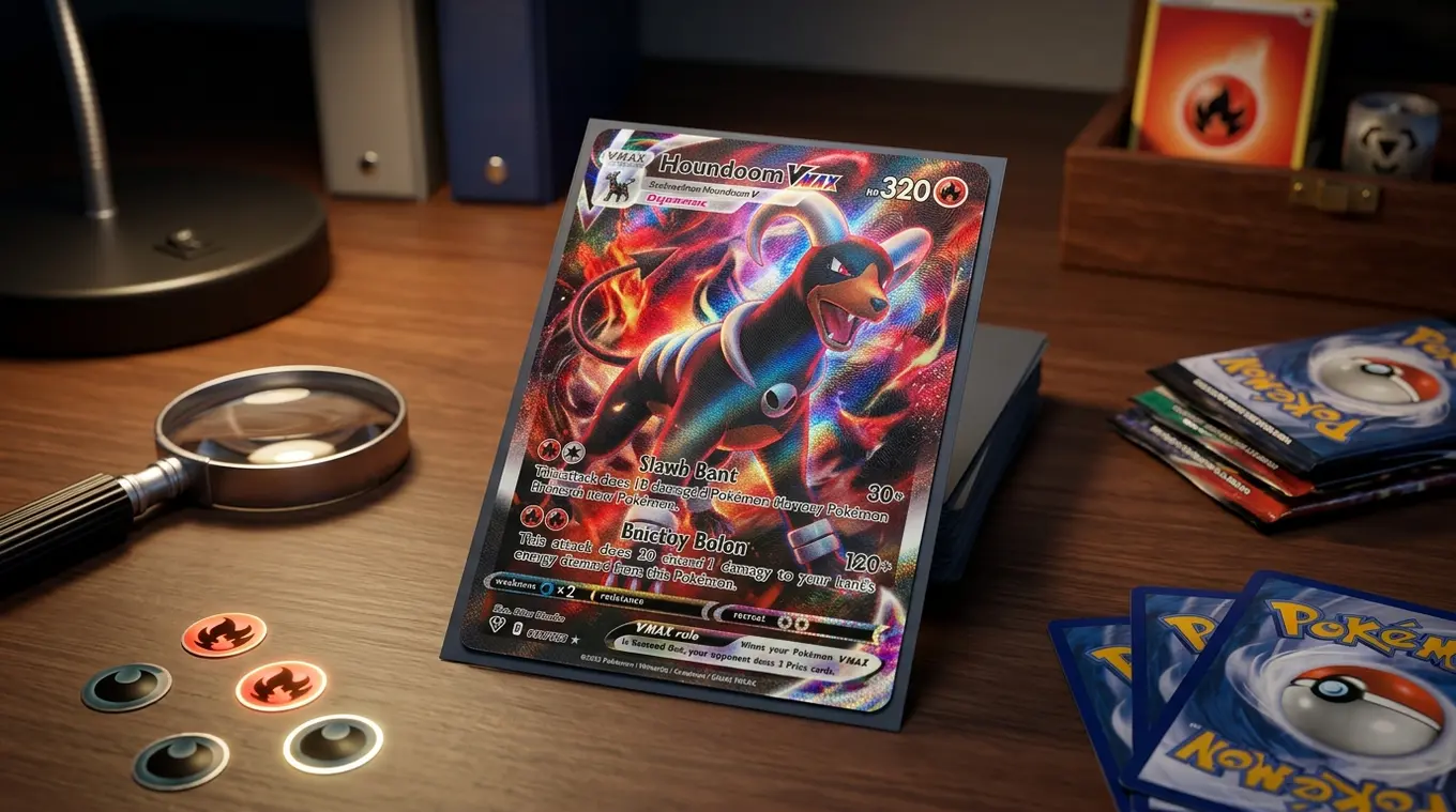 Houndoom Pokémon kaart waarde