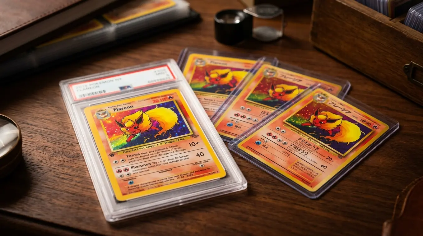 Flareon Pokémon kaart waarde