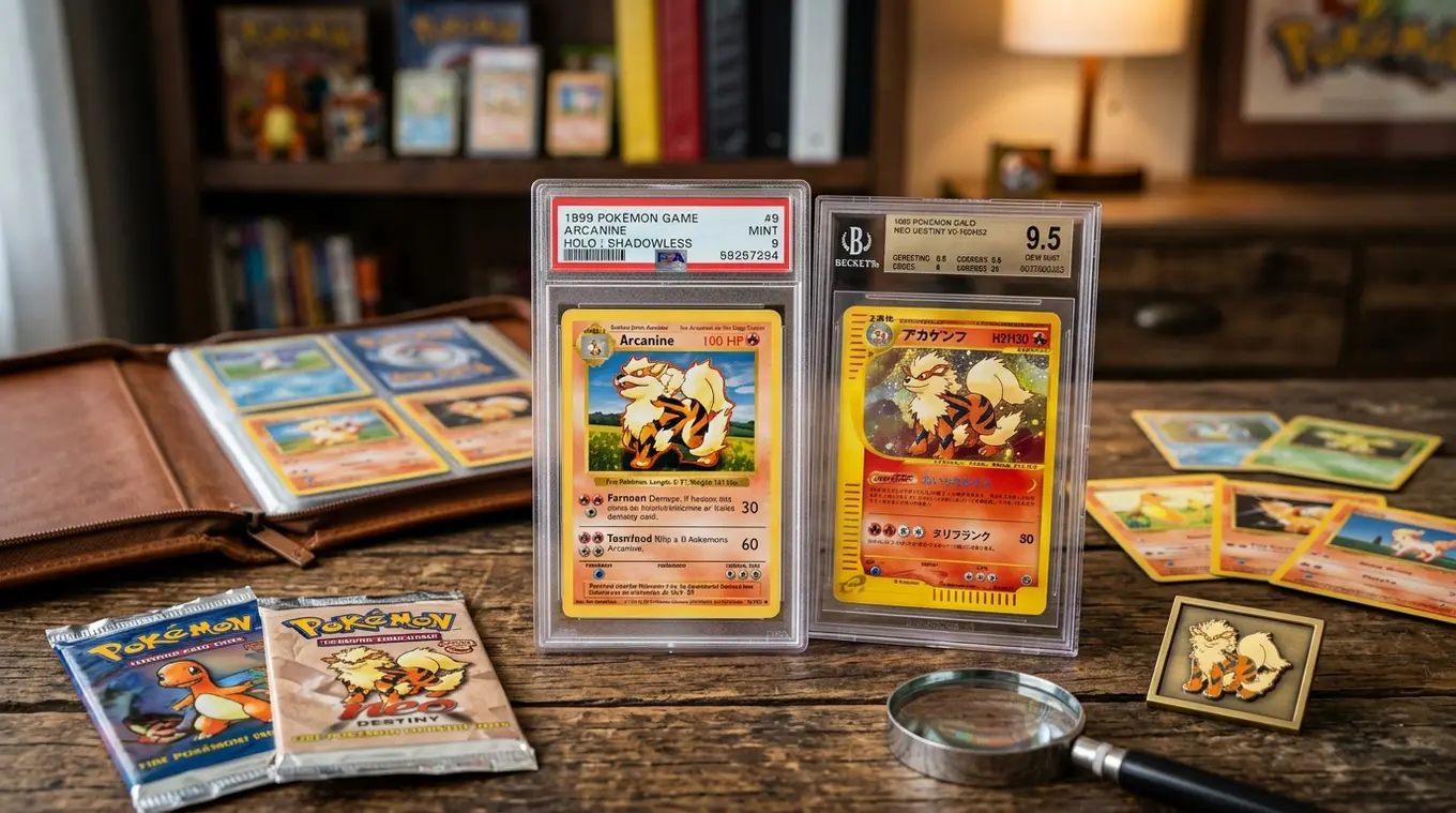 Arcanine Pokémon kaart waarde